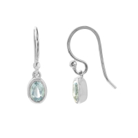 Blue Topaz Hanging earring model E7-019
